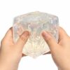 7.5cm Transparent Cheese Squishy, Giant Cheese Squishy – Sensory Fidget Toy