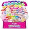 75 PCS Ultimate Slime Kit for Girls & Boys Ages 8-12 – DIY Slime Making Kit with 39 Add-ins, 36 Colors Premade Slime, Glow in the Dark – Birthday Gifts & Party Favors
