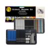 75 Pieces Drawing Pencils Set Sketching Colored Art Supplies
