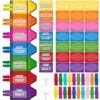 76pcs Behavior Pocket Chart for Classroom - Management with Clips, Bulletin Board Reward System, Preschool School Supplies, Teacher Must-Have, Classroom Jobs, Home Learning, Boho Decor