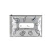 7.87 x 5.12 Inch Aluminum Foil Storage Bag with Slide Lock for Freezer and Fridge Organization (1 Pack)