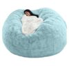7Ft Giant Velvet Bean Bag Chair Indoor Outdoor(150cm in diameter2)