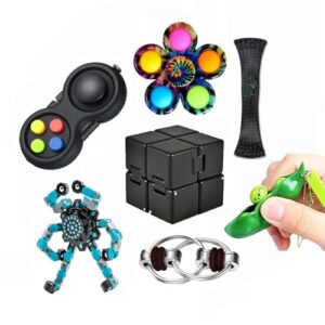 7 Pack Fidget Toys Adults Set,Sensory Toys,Cool Gadget,Easter Gifts