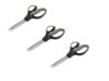 7" Stainless Scissors Pointed Tips Ergonomic Handles for Detailed Crafts