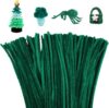 800pcs Pipe Cleaners Craft Chenille Stems for Craft Fuzzy Sticks Twisted Rod Wool Root Fluffy Bar Iron Wire Twisting Decor