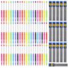 80 Pcs Beadable Mechanical Pencil Kit, 64 Colorful Retractable Pencils with 16 Graphite Refills, Silicone Grip Writing Supplies for School, Drawing, Sketching and DIY Crafts
