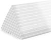 80PCS Mini Hot Glue Sticks, 5.31" Long x 0.28" Diameter, Clear Glue Gun Sticks for Art, Craft, DIY