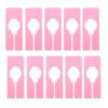 80pcs Plastic Closet Dividers Shelf Hanger Separators Reusable Organizer