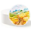 80 Sheets Round Watercolor Paper, 6 Inch, 110 Lb/230 GSM, White