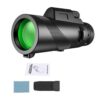 80x100mm HD Monocular Telescope - Long Range Zoom with BAK4 Prism, Tripod