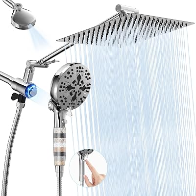 NECYINUOVE Shower Heads With Handheld Spray Combo