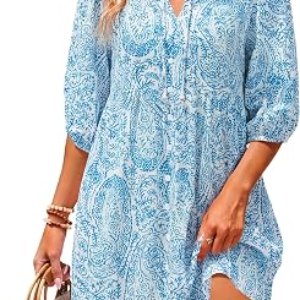 BSUBSEACH Womens Summer Dress