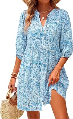 BSUBSEACH Womens Summer Dress