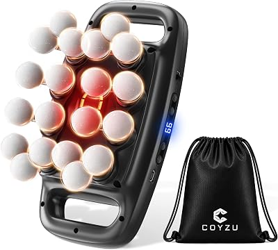COYZU 20 Head Massage Gun with 3 Modes & 99 Intensities