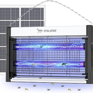PALONE Solar Bug Zapper Outdoor with 10W Solar Panel