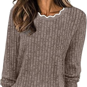 WIHOLL Womens Sweater