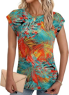 NORACORA Cap Sleeve Summer Tops