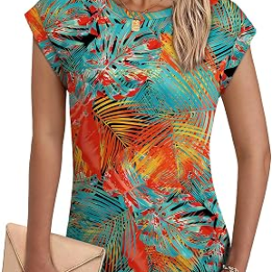 NORACORA Cap Sleeve Summer Tops
