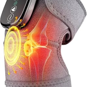 CREBELISOYA Cordless Knee Massager with Heat