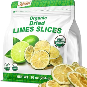 Organic Dehydrated Limes Slices 10 oz
