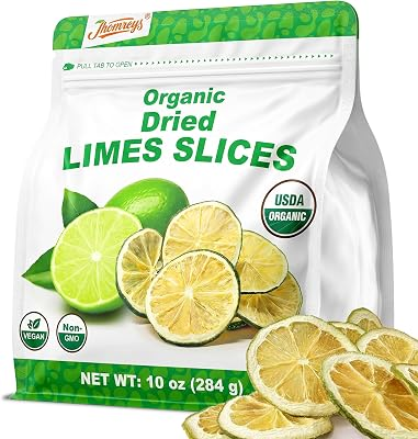 Organic Dehydrated Limes Slices 10 oz