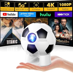 Native 1080P Projector with Built-in Apps