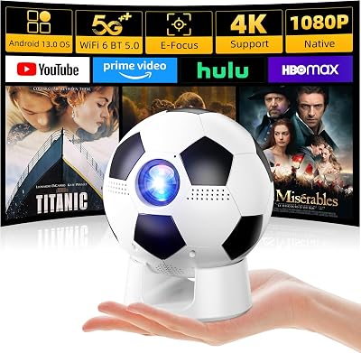 Native 1080P Projector with Built-in Apps