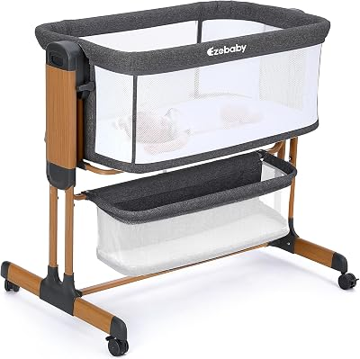 EZEBABY 3-In-1 Rocking Bassinet