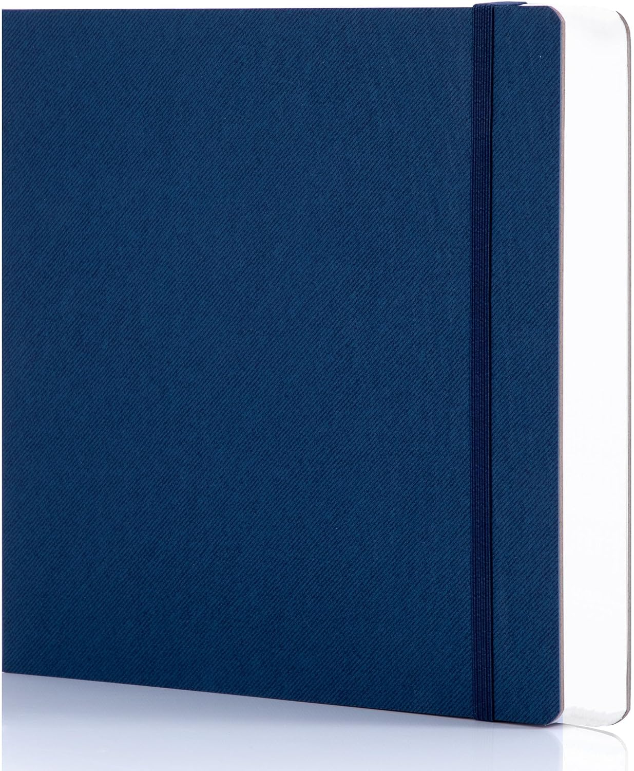 Hardcover Sketch Book, 8.3x8.3, 96 Sheets, Sketchbook for Drawing, Blue