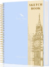 Hardcover Sketchbook for Drawing Spiral Sketch Book for Adult Kids 8.5 x 11