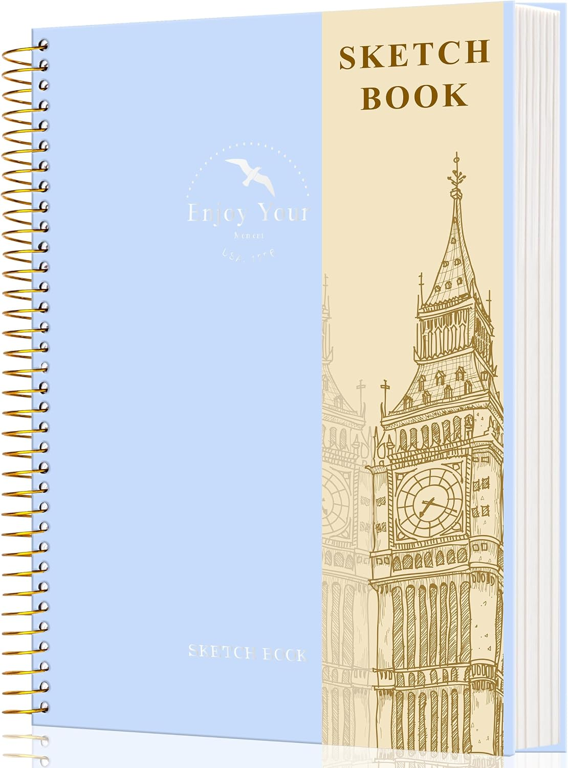 Hardcover Sketchbook for Drawing Spiral Sketch Book for Adult Kids 8.5 x 11