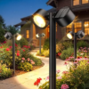 AOUNQ Taller Solar Pathway Lights