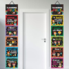 Decorably 12 Hanging Chalkboard Classroom Rules Elementary Poster Set