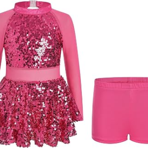 AFAVOM Girls Jazz Dress