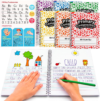 Henoyso 6 Pack Primary Composition Notebooks, 100 Pages Spiral Writing Journals for Kids K-2, Drawing & Handwriting Practice Workbook for Kindergarten, Preschool & 1st–2nd Students (Rainbow Color)