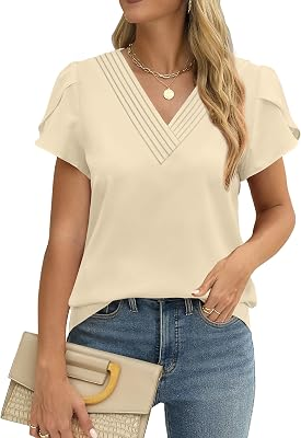FAYENNE Short Sleeve Blouse