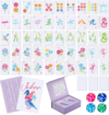 Soulchen 168 Pcs Premium American Mahjong Playing Cards, Large Print Waterproof PVC Card Set with 4 Dice & Storage Case, Elegant Lavender, Easy-to-Read Mahjong for Adults, Seniors, Travel, Gift Giving
