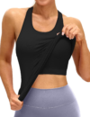 MathCat Racerback Workout Tank Tops for Women