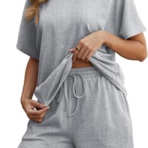 Summer Outfits for Women Knit Short Sets