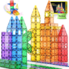 102PCS Magnetic Tiles, Magnetic Building Blocks, STEM Magnet Toys for Kids