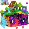 Magnetic Blocks Games Building Toys for 3-16 Year Old Boys Girls, Toddler Kids Magnetic Cubes Tiles Sensory Montessori Education Learning Travel Toys Ages 3+ Halloween Birthday Party Favors Gifts