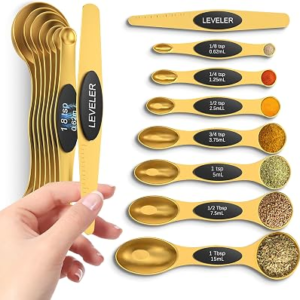 HOWGOODY Magnetic Measuring Spoons Set