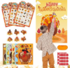Thanksgiving Games – 4 in 1 Thanksgiving Games Crafts Kids Family Children