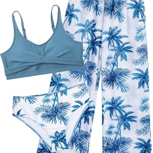 SEANRUI Girls Swimsuit 3 Piece Bikini Bathing Suit