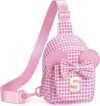 Anoup Personalized Initial Sling Crossbody Bag