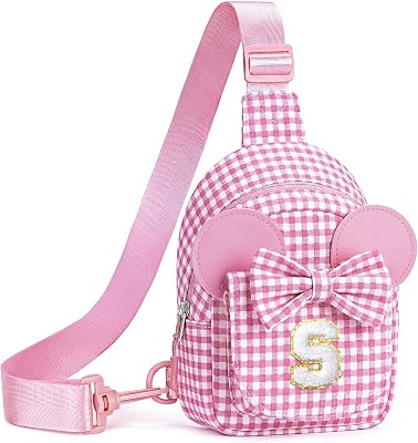 Anoup Personalized Initial Sling Crossbody Bag