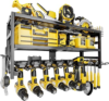 SEENWUUN 3 Layers Power Tool Organizer Wall Mount
