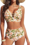 HANNA NIKOLE 2 Piece Swimsuits Cutout