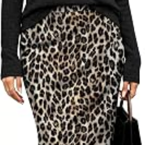 OFEEFAN 2 Piece Midi Skirt Set