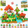 BRISTLIX 200 PCS 0.8in Magnetic Blocks – Magnet Toys for Kids, Magnetic Building Blocks Cubes, Stacking Magnets, STEM Toys Birthday Gifts for Boys and Girls Age 3+ (Theme: Farm Animals)